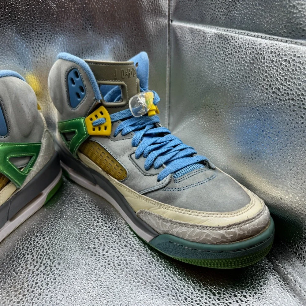 Size 13 Jordan Spizike‎ Mens Mid Top Lace Up Basketball Sneakers 315371-056